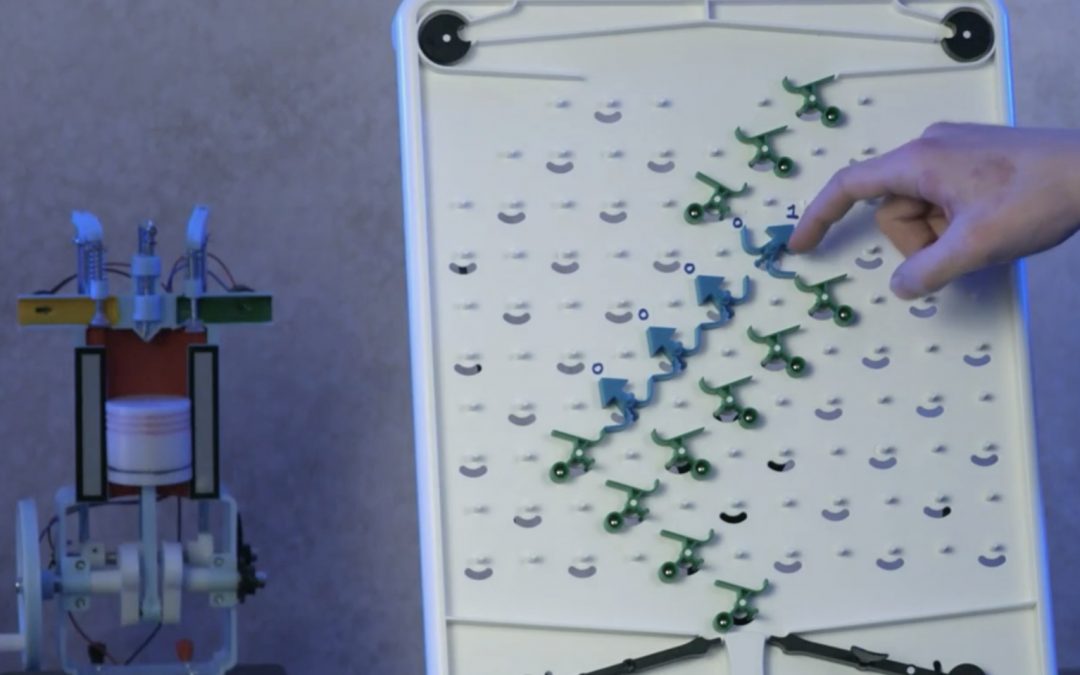 206. Counting in Binary with Mechanical Motion